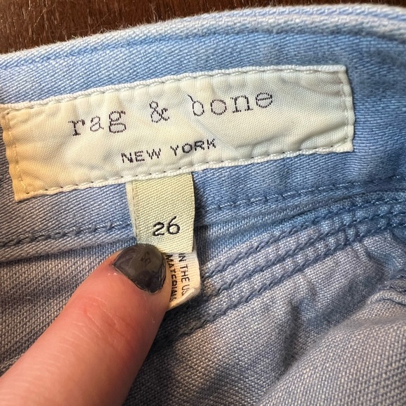 Rag & Bone Slim Fit High Rise Shorts - Picture 3 of 4